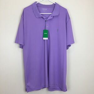Izod Men's Purple Polo Shirt